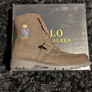 Polo Ralph Lauren Brown Suede Boots